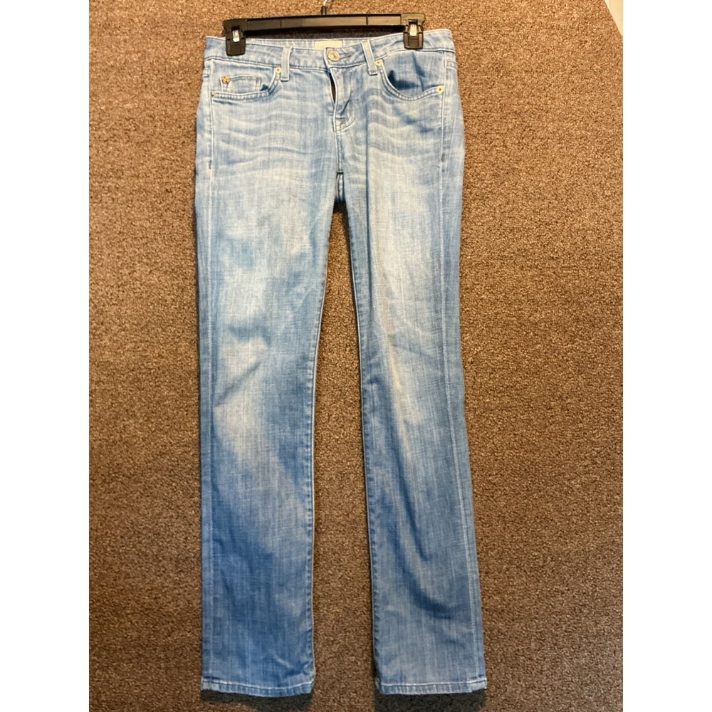 Hudson Jeans Women 26 Cut A03033 USA Made 28x30 Straight WAH W403DSX